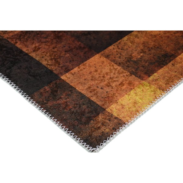 Oranžový pratelný koberec 50x80 cm – Vitaus-image-2