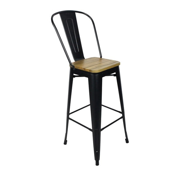 Barová židle z jilmového dřeva Red Cartel Tucker