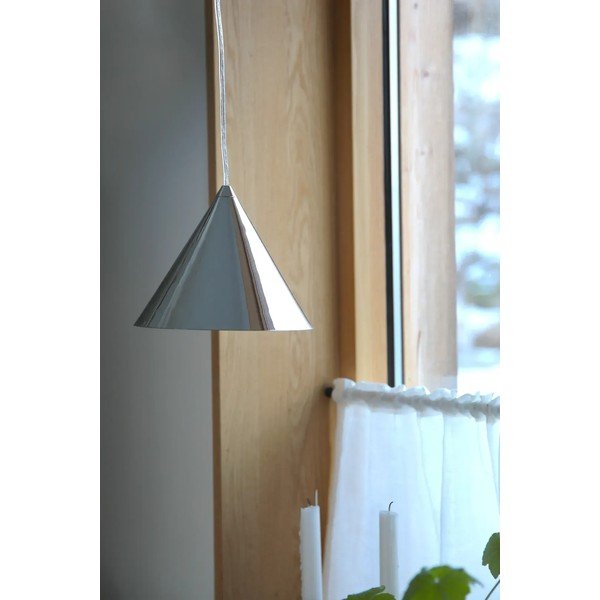 Kovové závěsné svítidlo ve stříbrné barvě s kovovým stínidlem ø 19 cm Tip – Markslöjd-image-3