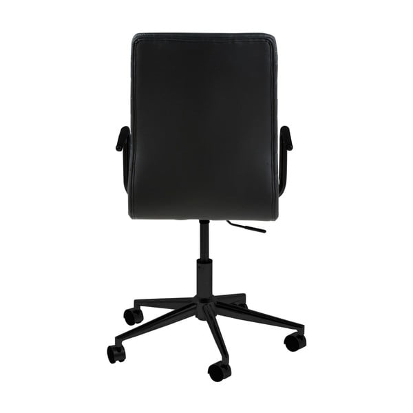 Černá kancelářská židle na kolečkách Actona Wislow-image-4