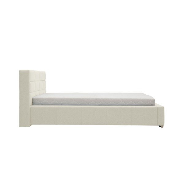 Béžová dvoulůžková postel Mazzini Beds Reve, 160 x 200 cm-image-2