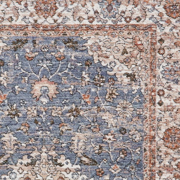 Modro-béžový běhoun 80x300 cm Vintage – Think Rugs-image-3