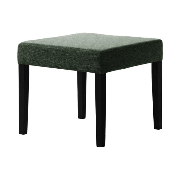 Zelená stolička s černými nohami Ted Lapidus Maison Pétale