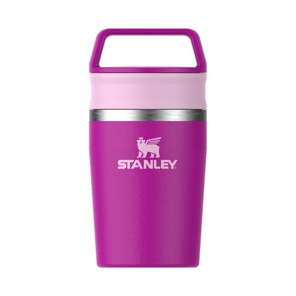 Růžový termo hrnek z nerezové oceli 230 ml Café-To-Go Travel Mug Violet Blossom – Stanley