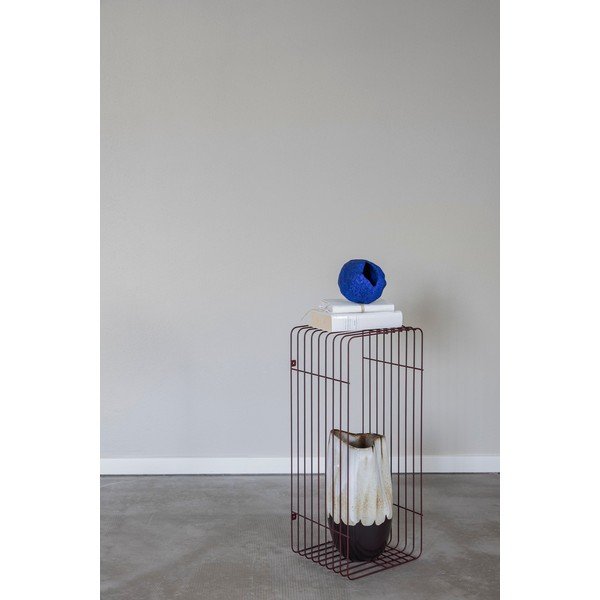 Vínová patrová kovová police 70 cm Wire – Mette Ditmer Denmark-image-4