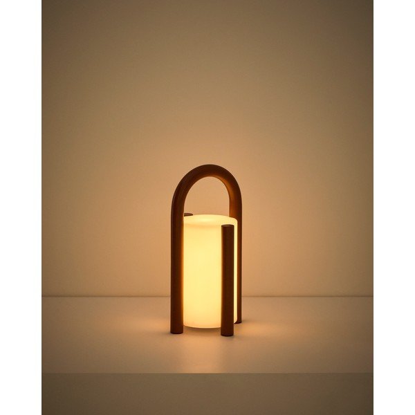 LED přenosné venkovní svítidlo na USB ø 14 cm Leros – Kave Home-image-1