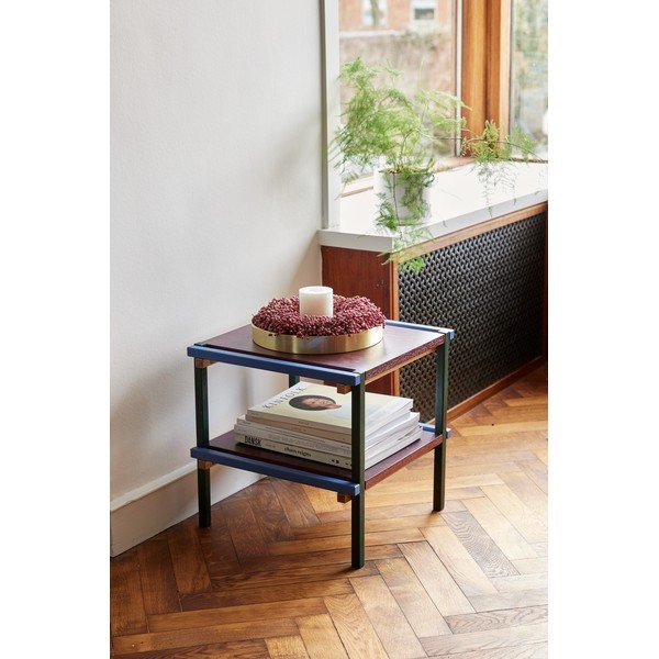 Kovové dekorativní tácy v sadě 3 ks ø 33 cm Embrace – Hübsch-image-1