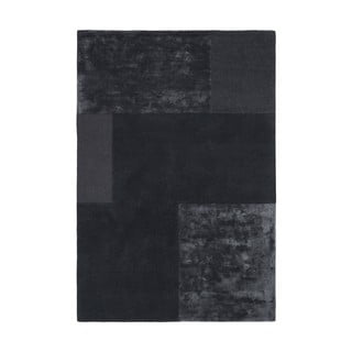 Antracitový koberec Asiatic Carpets Tate Tonal Textures, 200 x 290 cm
