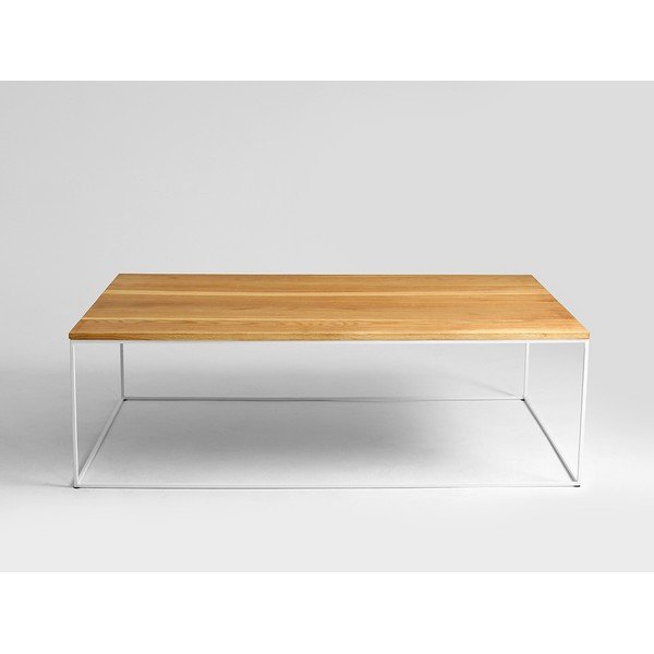 Konferenční stolek s bílou konstrukcí Custom Form Tensio, 100 x 60 cm-image-1
