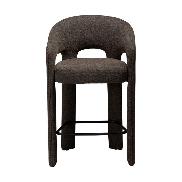 Hnědá barová židle (výška sedáku 67 cm) Splendor – DAN-FORM Denmark-image-1