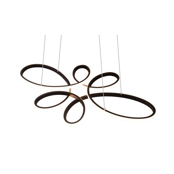 Černé LED závěsné svítidlo Fly – Trio-image-3