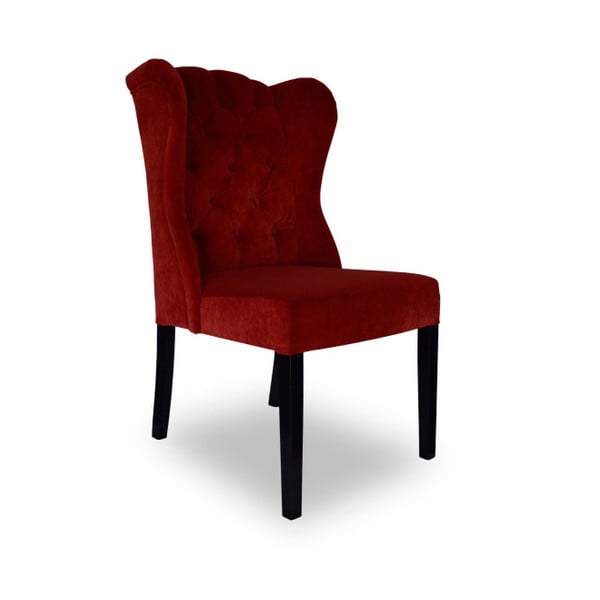 Červená jídelní židle Massive Home Michelle