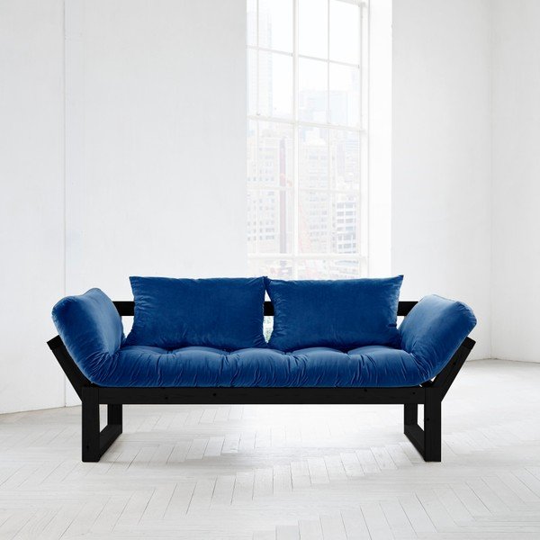 Variabilní pohovka Karup Edge Black/Velvet Navy