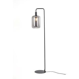 Černá stojací lampa (výška 155 cm) Lekar – Light & Living