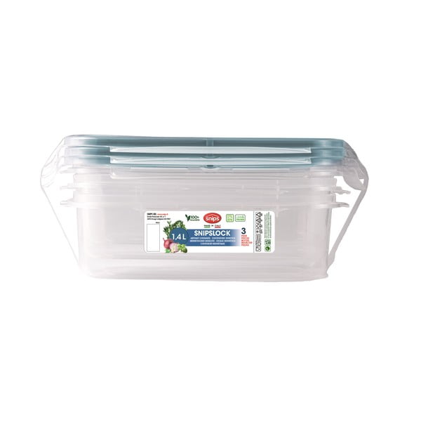 Potravinové krabičky v sadě 3 ks Snipslock – Snips-image-2