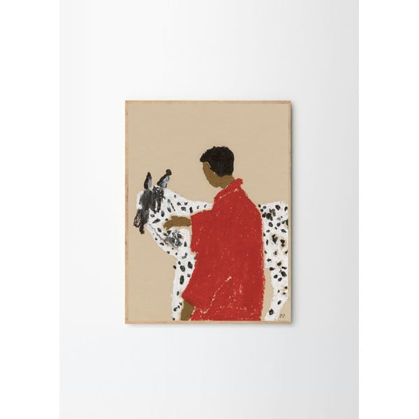 Plakát 30x40 cm Spotted Horse – Isabelle Vandeplassche – The Poster Club-image-4