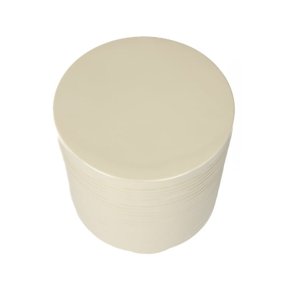 Kovový kulatý odkládací stolek ø 35 cm Sven – White Label-image-2