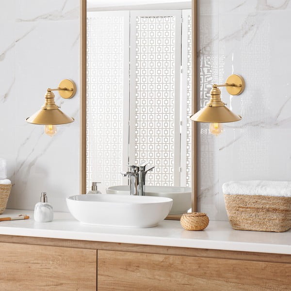 Nástěnné svítidlo ve zlaté barvě ø 24 cm Conical – Opviq lights-image-4