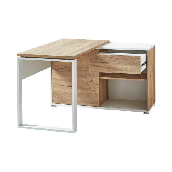 Pracovní stůl v dekoru dubu 120x117 cm Lioni - Germania-image-4