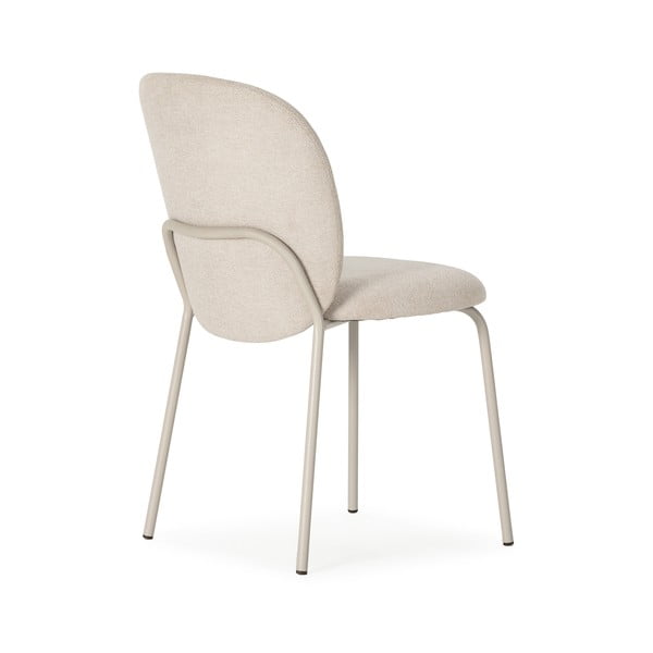 Krémové jídelní židle v sadě 4 ks Daia – Marckeric-image-4