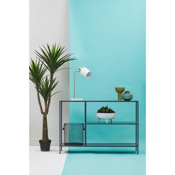 Šedý ocelový konzolový stolek 30x120 cm Acero – Premier Housewares-image-3