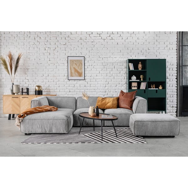 Světle šedá rohová pohovka Bonami Selection Fairfield, levý roh, 282 cm-image-1