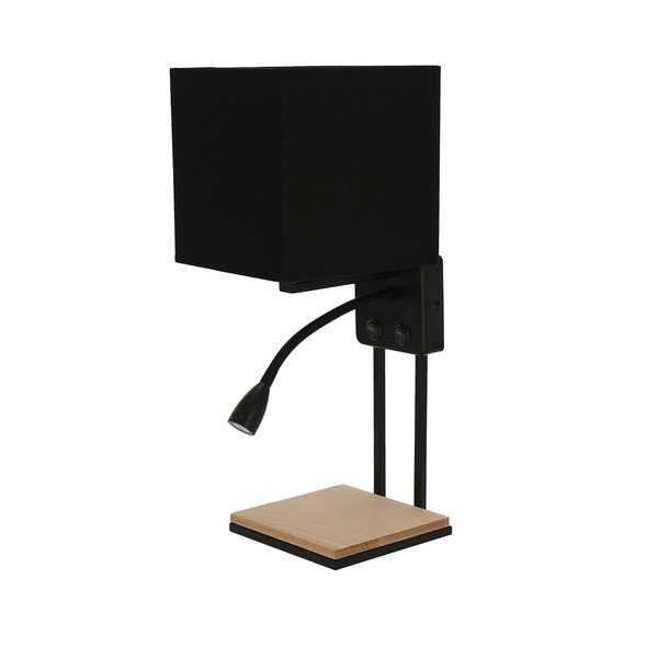 Černé nástěnné svítidlo Theo – Candellux Lighting-image-1