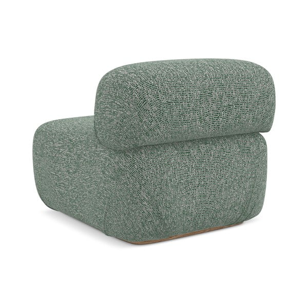 Světle zelený modul pohovky (středový díl) Ailani – Makamii-image-3