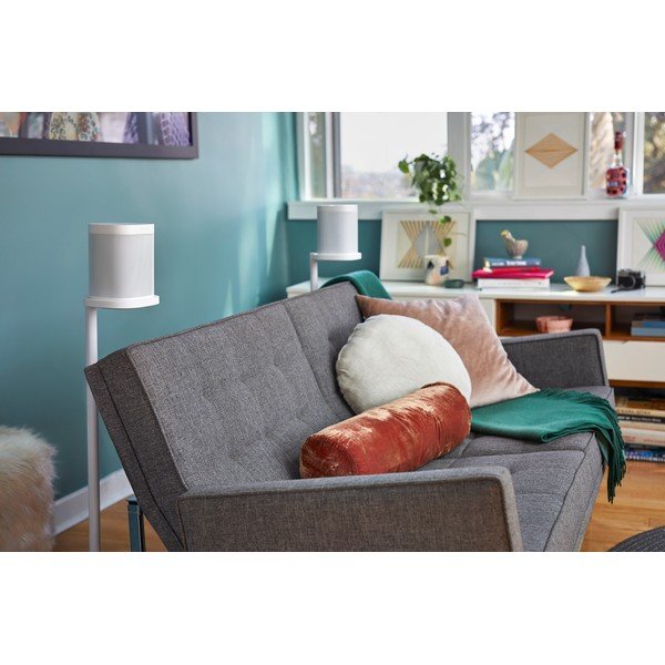 Sada 2 bílých stojanů na reproduktory Sonos Stands, výška 84 cm-image-1