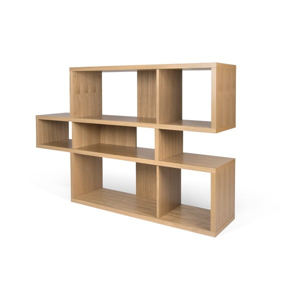 Hnědá knihovna TemaHome London, 34 x 100 cm-image-3