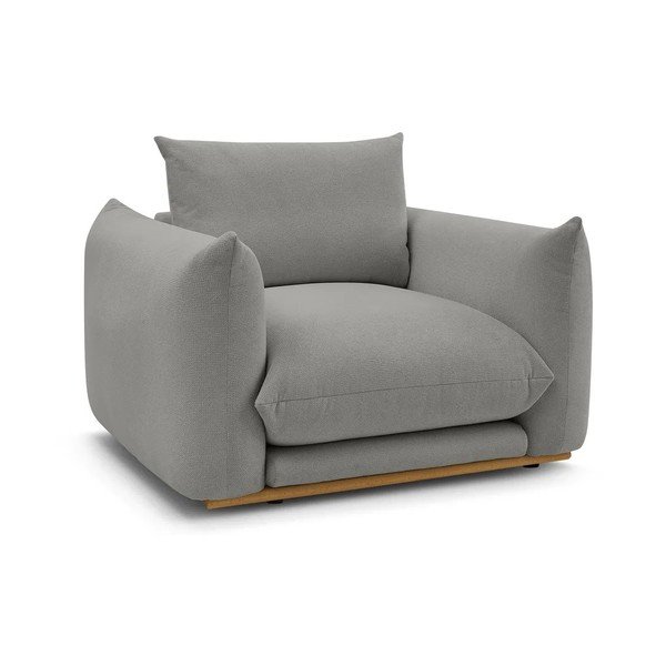 Šedé křeslo Ernest – Bobochic Paris