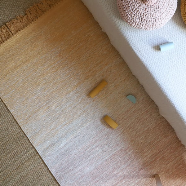 Oranžovo-růžový pratelný koberec 100x150 cm Kirthy – Nattiot-image-4