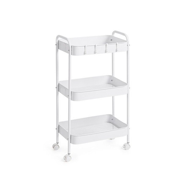 Kovový servírovací stolek na kolečkách 29,5x41 cm Leiky – Yes Everyday-image-2