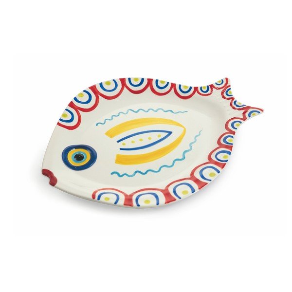 Sada 4 dolomitových talířů ve tvaru ryby VDE Tivoli 1996 Sashimi Fish-image-3