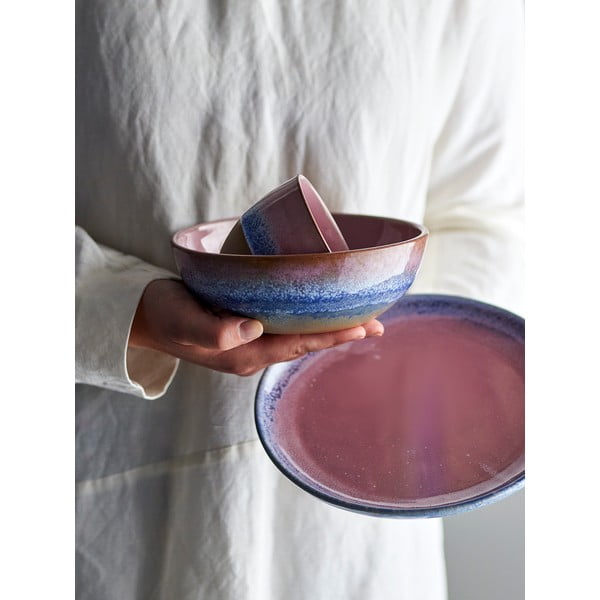 Světle růžová miska z kameniny 525 ml Paula – Bloomingville-image-2