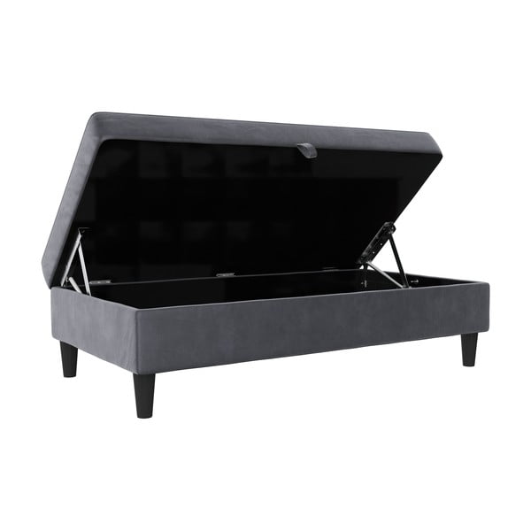 Šedá sametová podnožka Hartford – Støraa-image-4