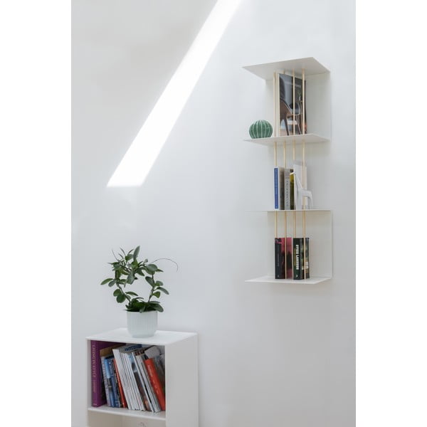 Bílá kovová police Teaser – UMAGE-image-4