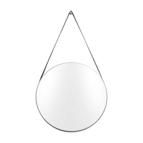 Nástěnné zrcadlo s rámem ve stříbrné barvě PT LIVING Balanced, ø 47 cm