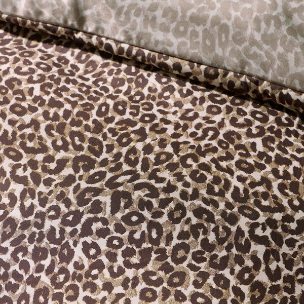 Hnědé povlečení na jednolůžko 135x200 cm Animal Print – Catherine Lansfield-image-4