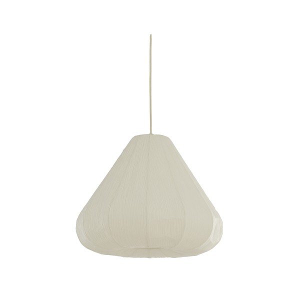 Krémové závěsné svítidlo s papírovým stínidlem ø 10 cm Sarella – Light & Living