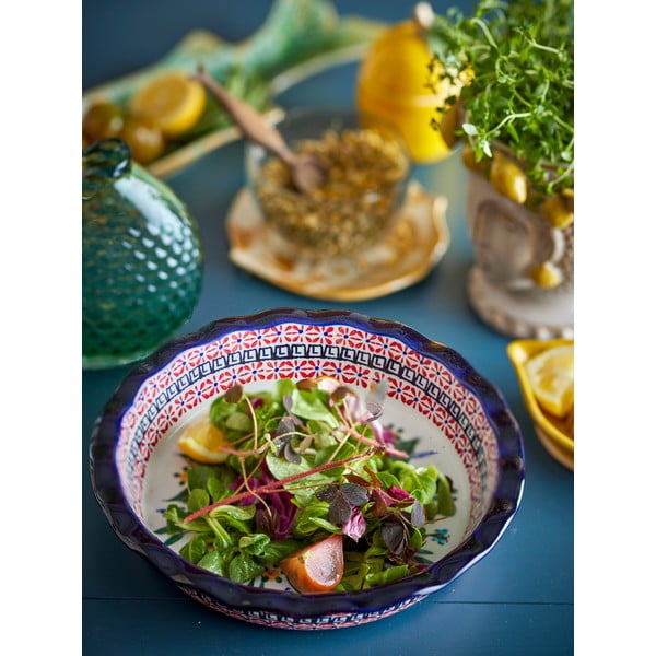 Servírovací talíř z kameniny ø 26,5 cm Florist – Bloomingville-image-2