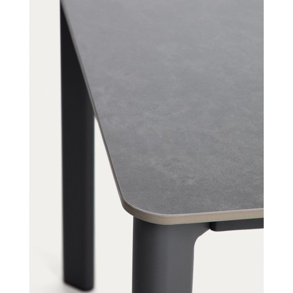 Zahradní jídelní stůl s deskou z kamene 100x220 cm Anafi – Kave Home-image-4