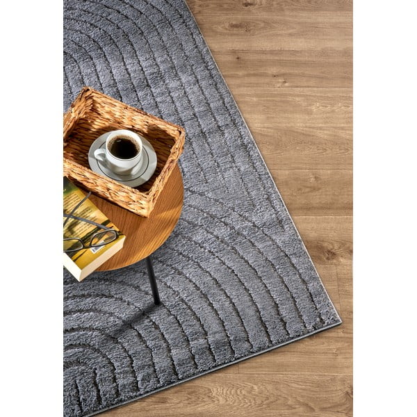 Antracitový koberec 120x170 cm Panglao New York Anthracite – Elle Decoration-image-2