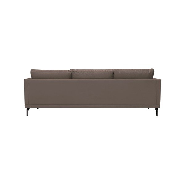 Hnědá pohovka s podnožím v černé barvě Windsor & Co Sofas Jupiter-image-3