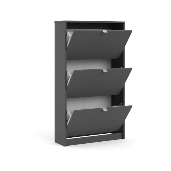 Šedý výklopný botník Shoes – Tvilum-image-4