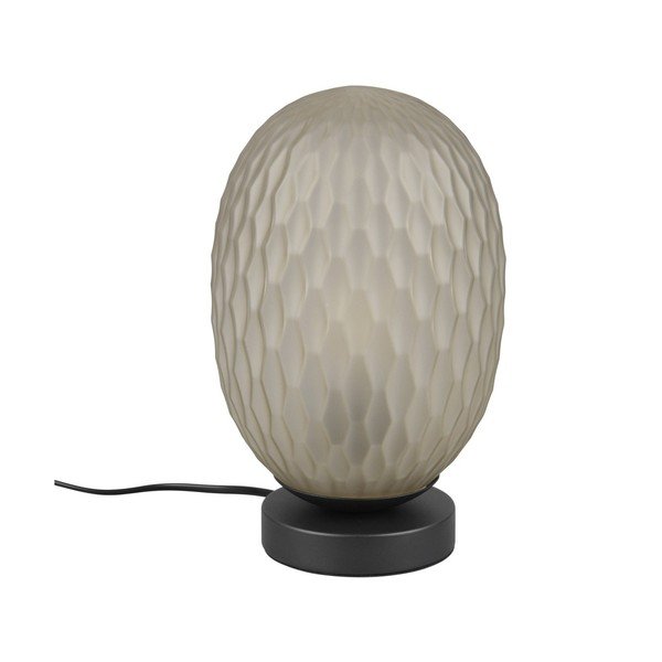 Zelená stolní lampa se skleněným stínidlem (výška 28,5 cm) Facette – Trio