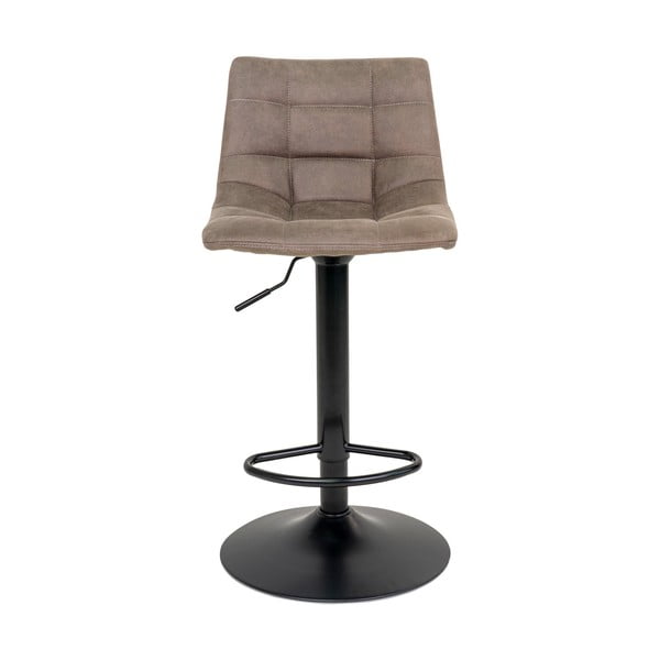 Světle hnědé čalouněné barové židle v sadě 2 ks s nastavitelnou výškou (výška sedáku 63 cm) Middelfart – House Nordic-image-2