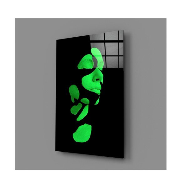Skleněný obraz Insigne Fragmented Green-image-4