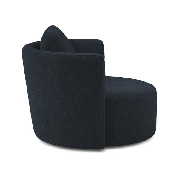 Tmavě modré otočné křeslo Interieurs 86 Nael-image-4