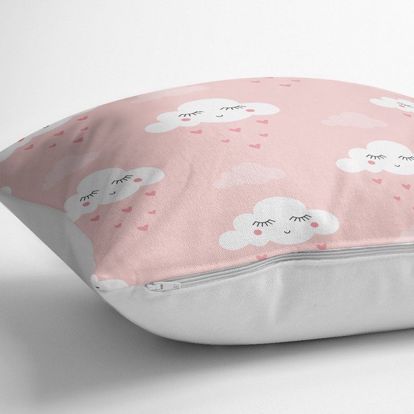 Povlak na polštář s příměsí bavlny Minimalist Cushion Covers Modern Cloud Modern, 45 x 45 cm-image-2